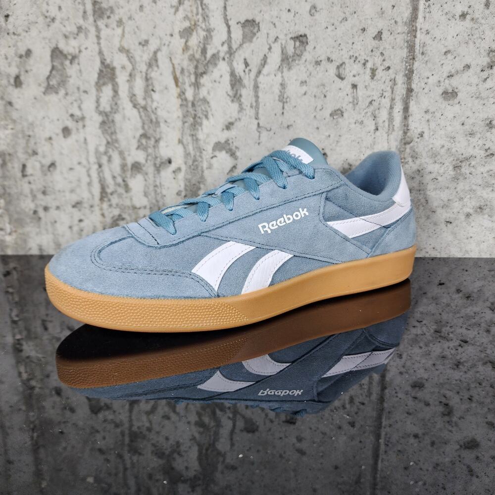 Reebok Smash Edge Men's Size 11 Blue Suede Sneakers Shoes
